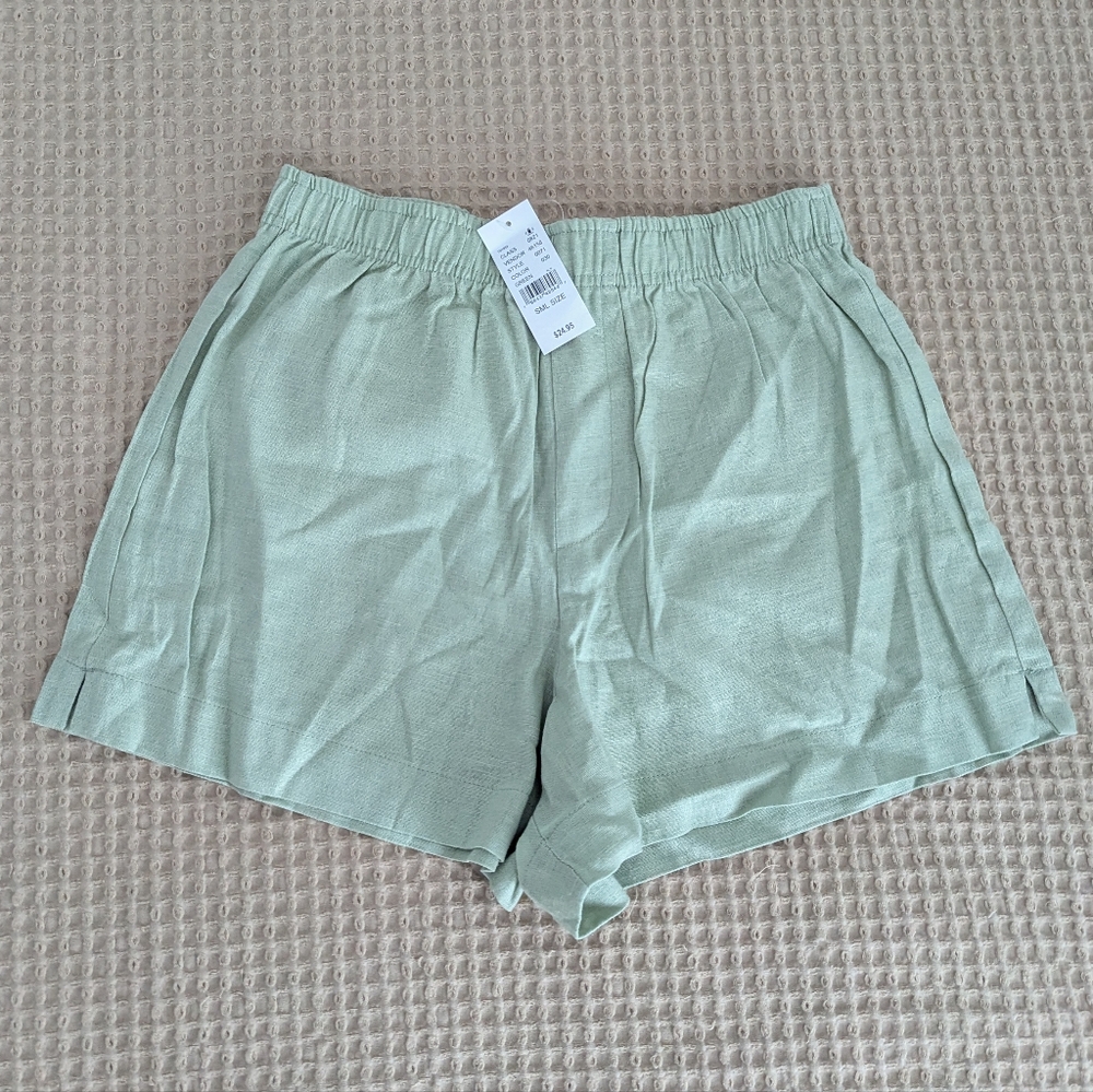 L.A. Hearts Linen Pull-on Shorts